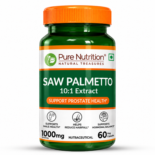 Saw Palmetto Supplement  Prostate Health, Hair Growth & Urinary Support