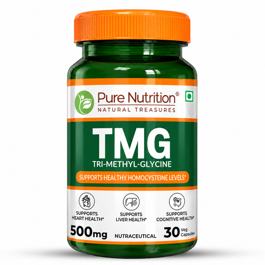 TMG 500mg Trimethylglycine | Methylation, Homocysteine & Liver Support