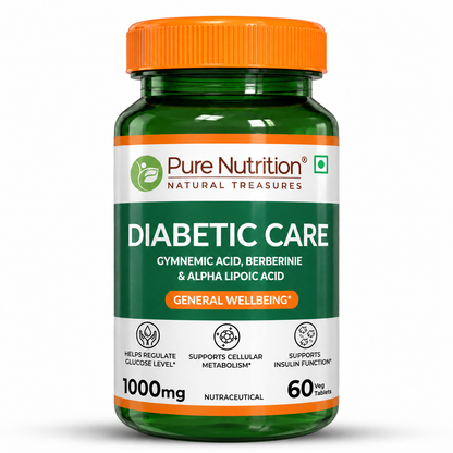 Glucose Metabolism Support  Gymnemic Acid, Berberine & ALA | Veg Tablets