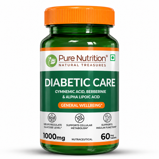 Glucose Metabolism Support  Gymnemic Acid, Berberine & ALA | Veg Tablets