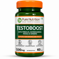 Testoboost Herbal Vitality & Stamina Tablets for Men | 60 Tabs