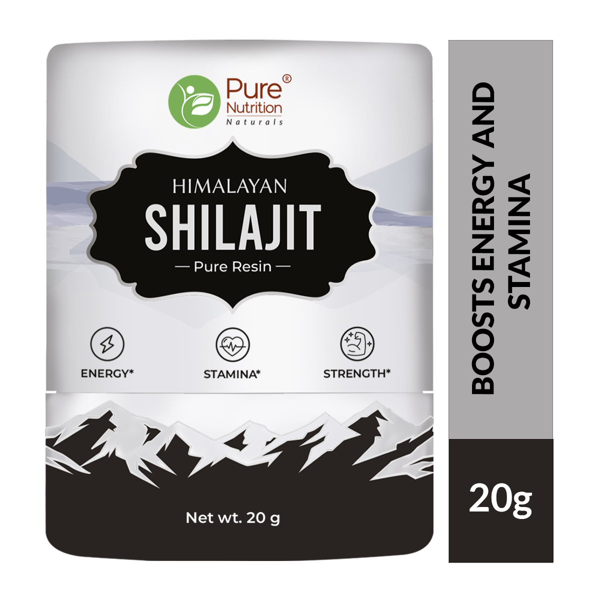 Pure Himalayan Shilajit Resin – 20g Authentic Mineral Extract