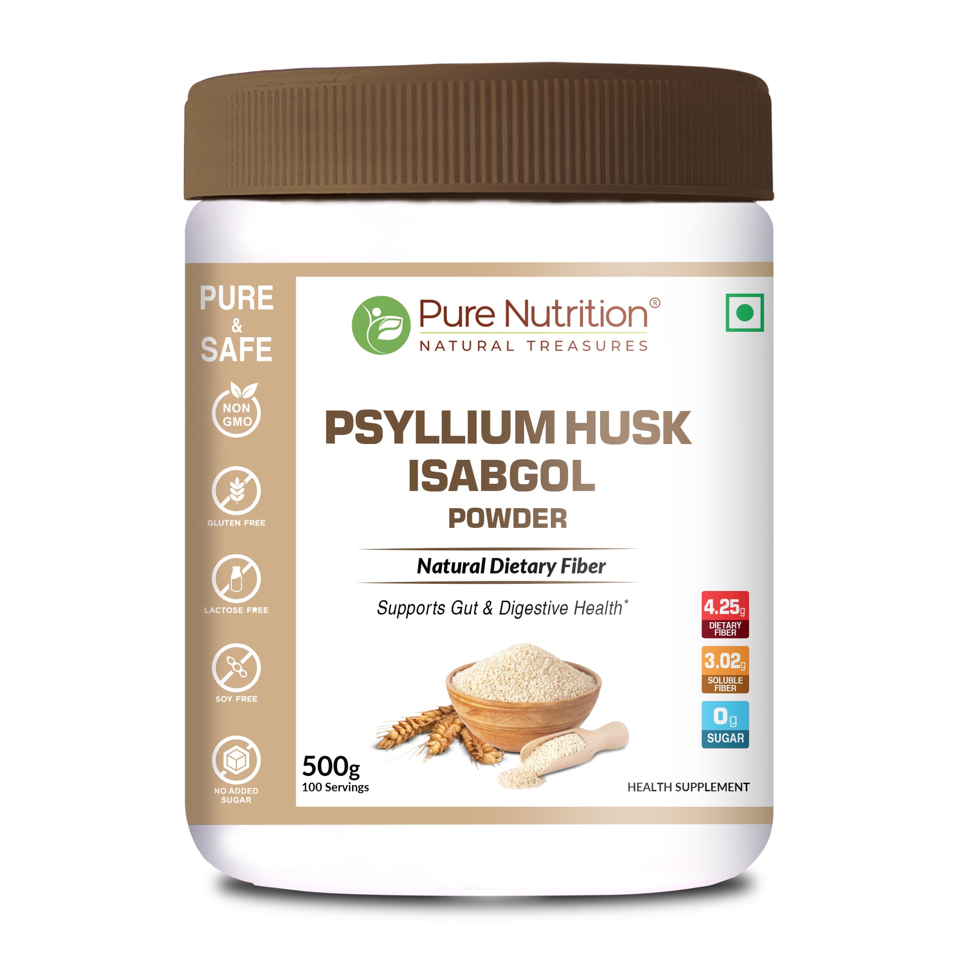 Pure Nutrition Psyllium Husk Isabgol Powder 