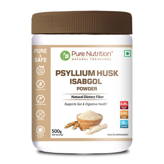 Pure Nutrition Psyllium Husk Isabgol Powder 