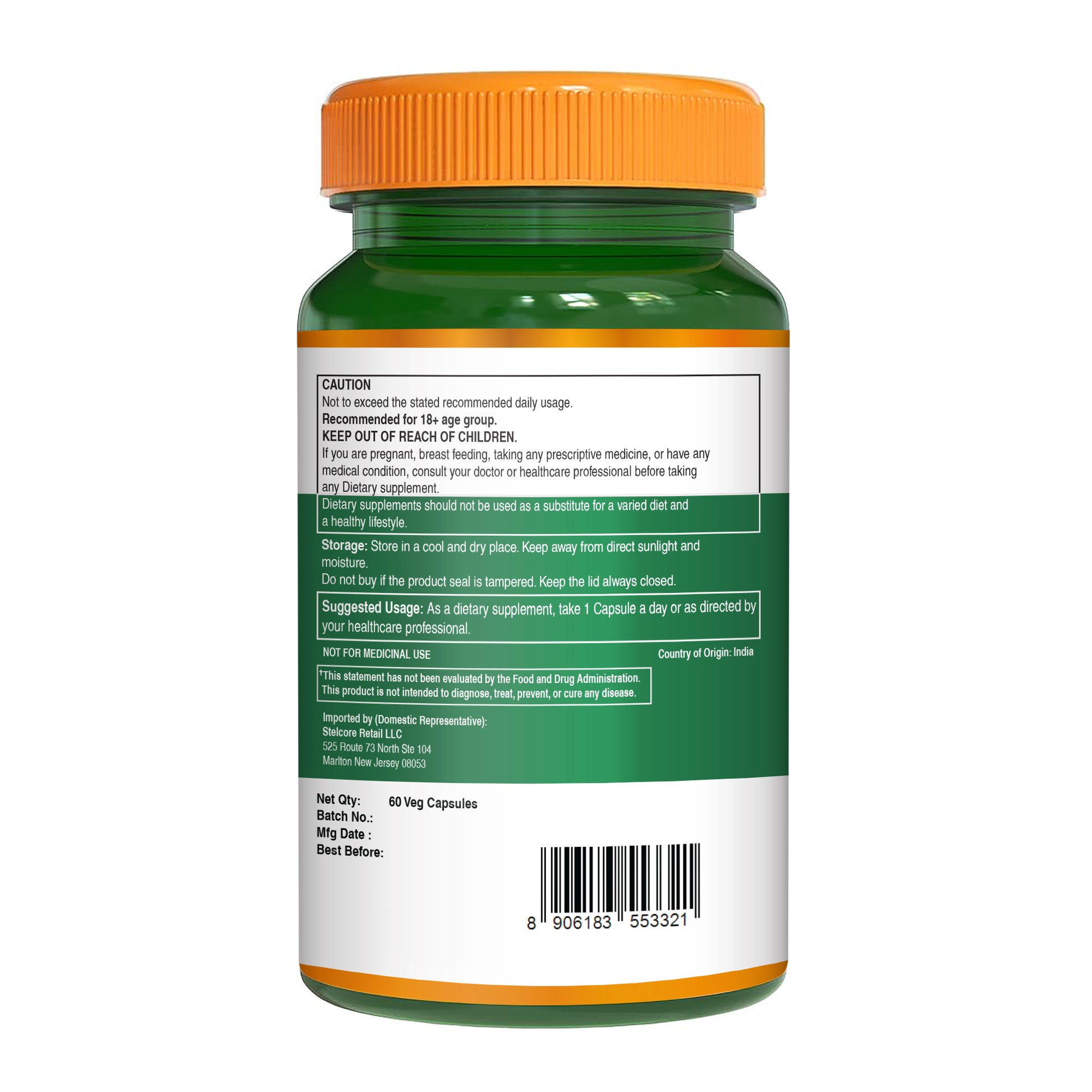 Pure Nutrition Rhodiola Rosea Root Extract – 500mg, 60 Veg Capsules
