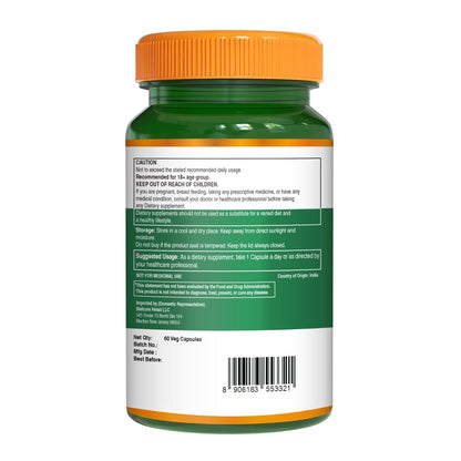 Pure Nutrition Rhodiola Rosea Root Extract – 500mg, 60 Veg Capsules