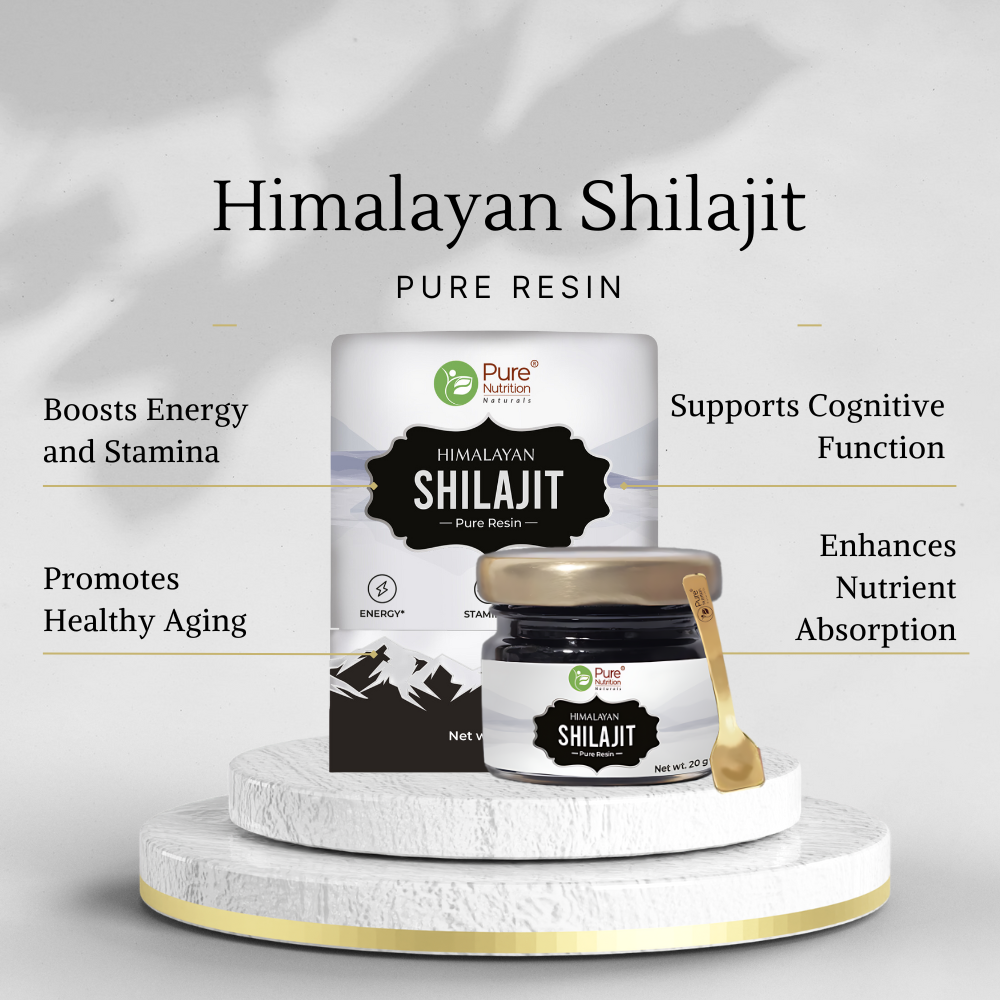 Pure Himalayan Shilajit Resin – 20g Authentic Mineral Extract