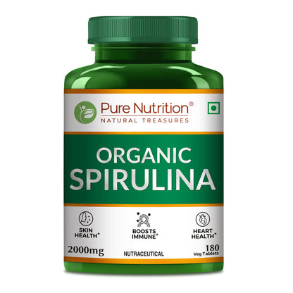 Spirulina Vegetarian Tablets – 180 Tablets