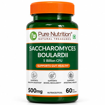 Saccharomyces Boulardii 5 Billion CFU | 60 Veg Capsules