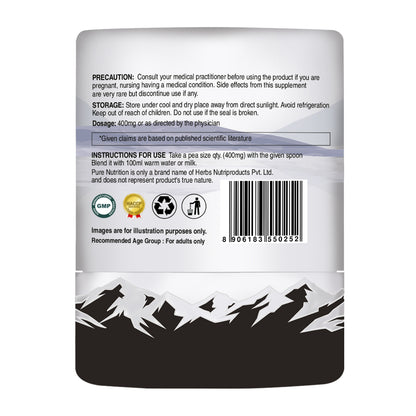 Pure Himalayan Shilajit Resin – 20g Authentic Mineral Extract