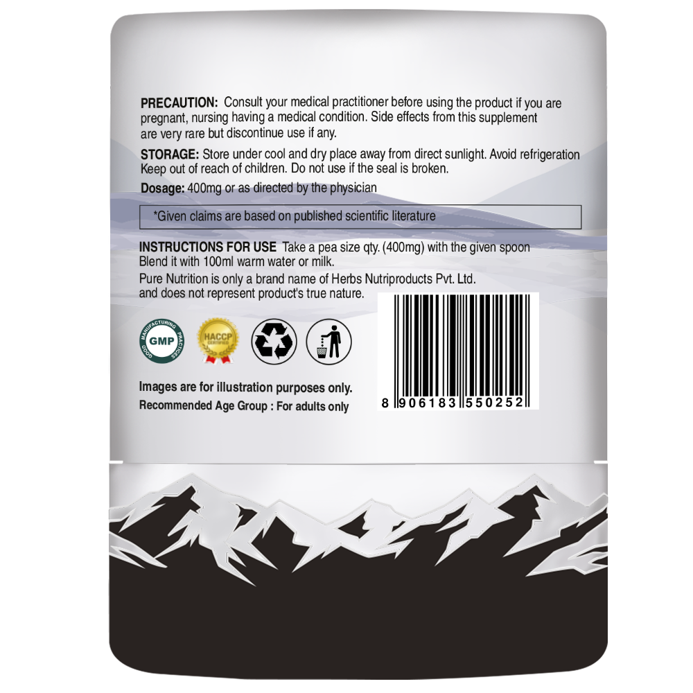 Pure Himalayan Shilajit Resin – 20g Authentic Mineral Extract