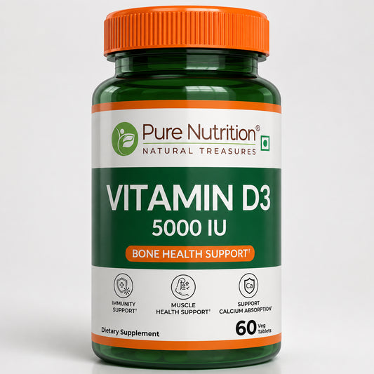Vitamin D3 5000 IU | 125 mcg Vitamin D3 | 60 Tablets