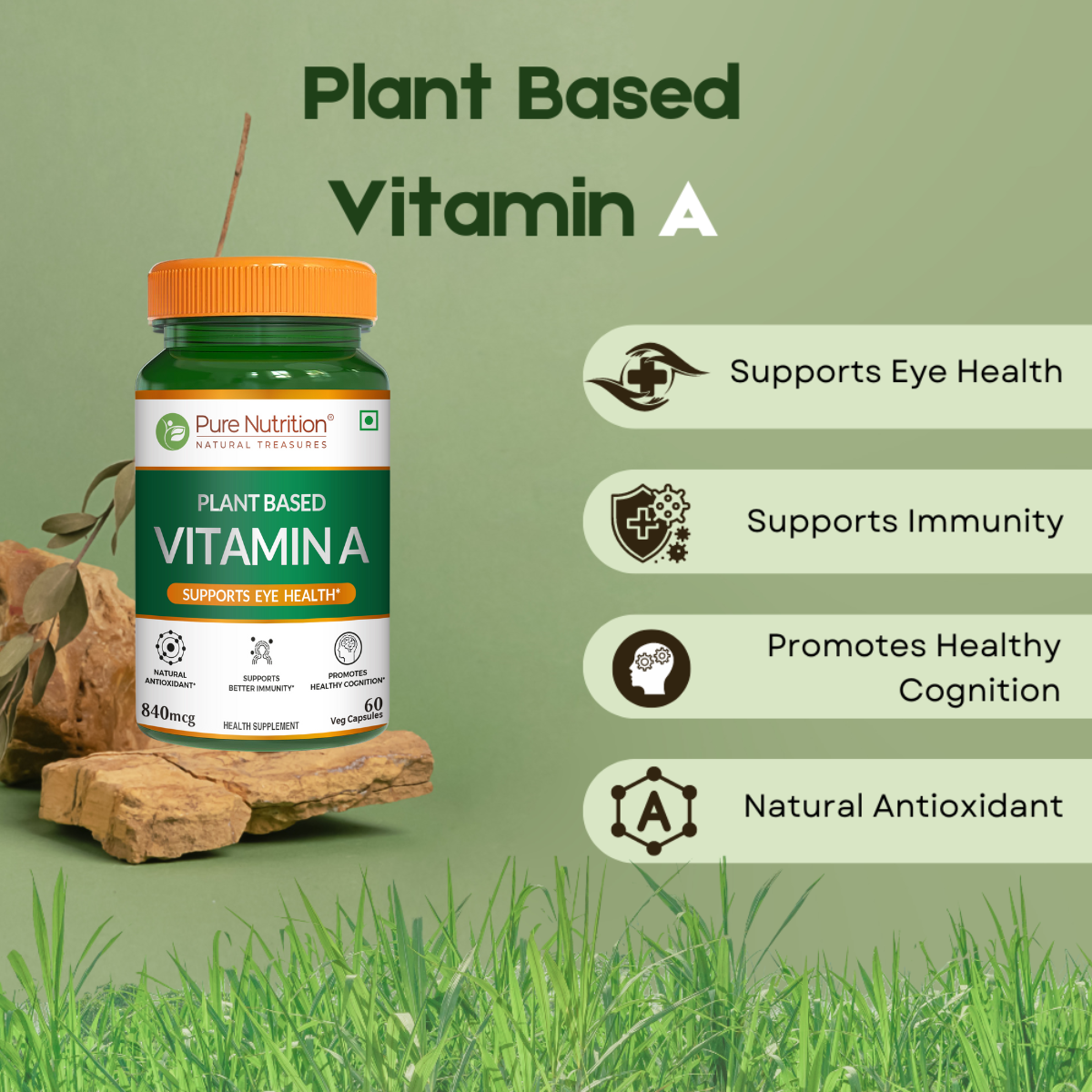 Pure Nutrition Vitamin A 