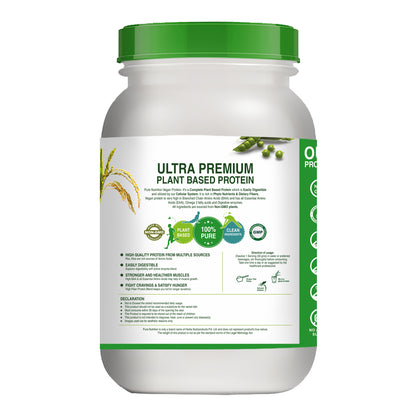 Plant Based Protein Powder – Vegan Chocolate Protein for Muscle Growth