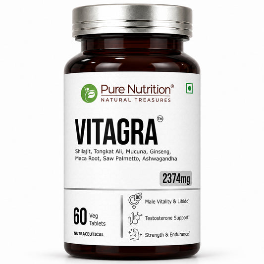 Men's Wellness Support Shilajit & Herbal Blend | Energy & Vitality