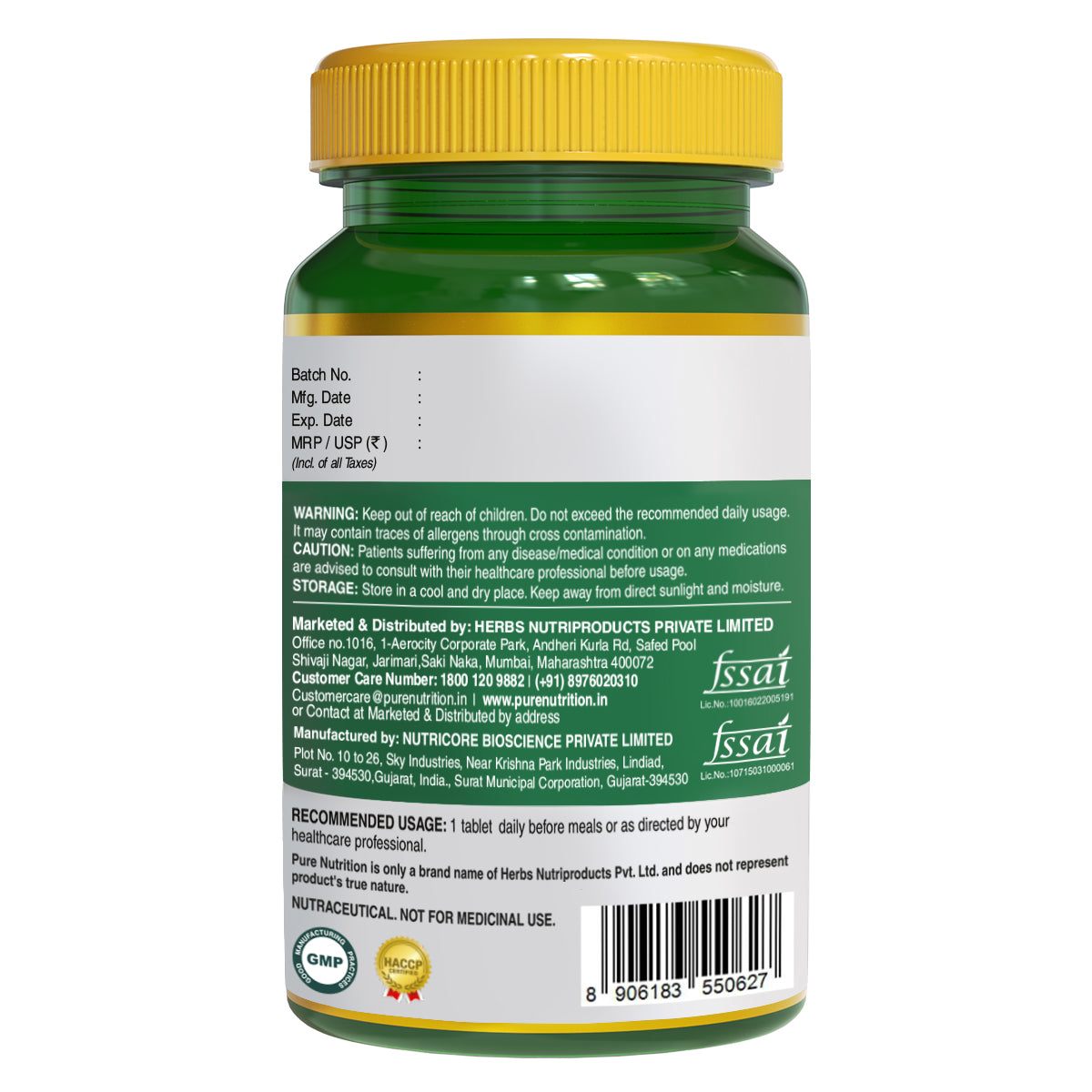 Vitamin C with Amla Extract + Zinc Supplement | Boost Immunity | Support In Skin & bone Health - 60 Veg Tablets