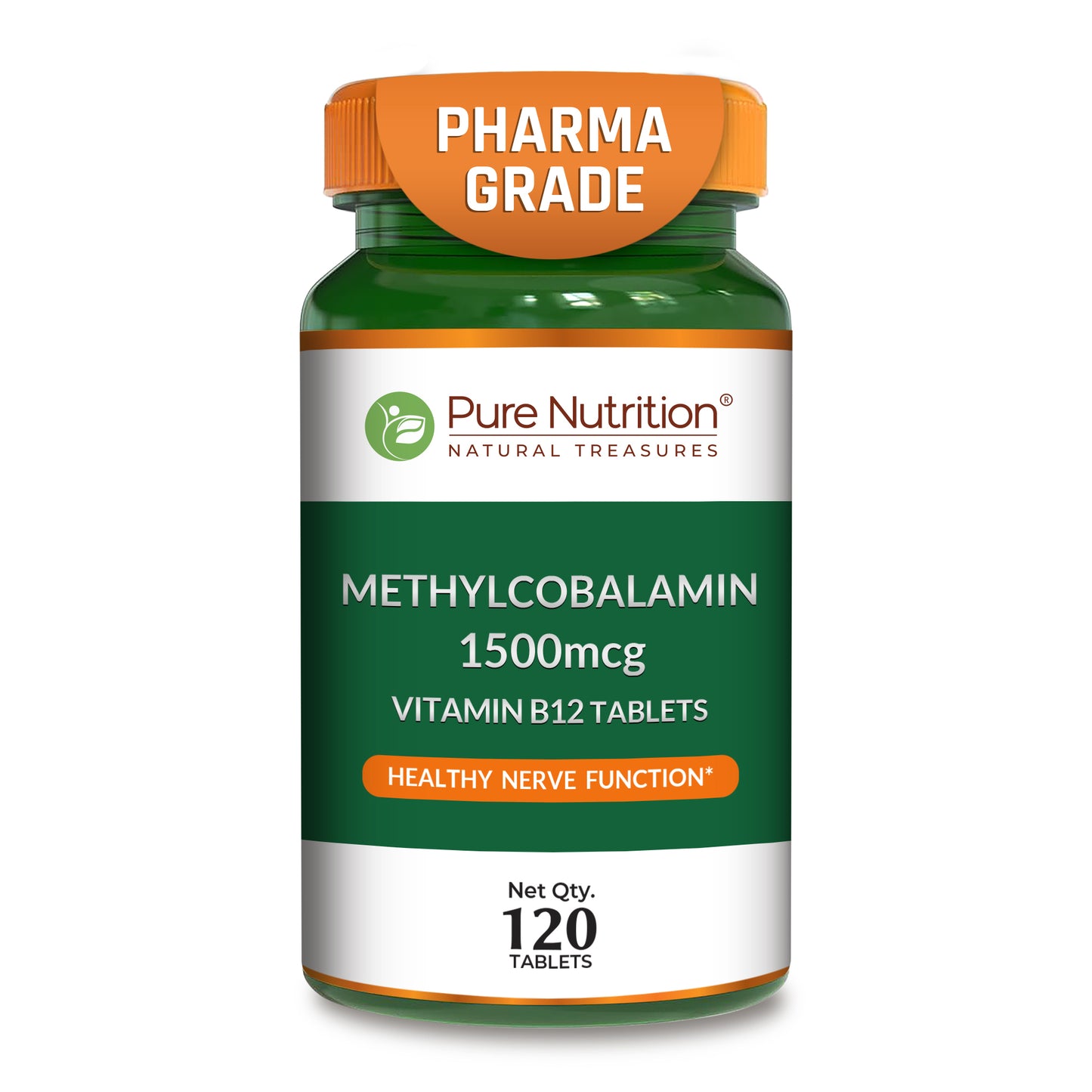 Essential Vitamin: Vitamin B12 1500mcg Tablets + Vitamin D3 Oral Strips