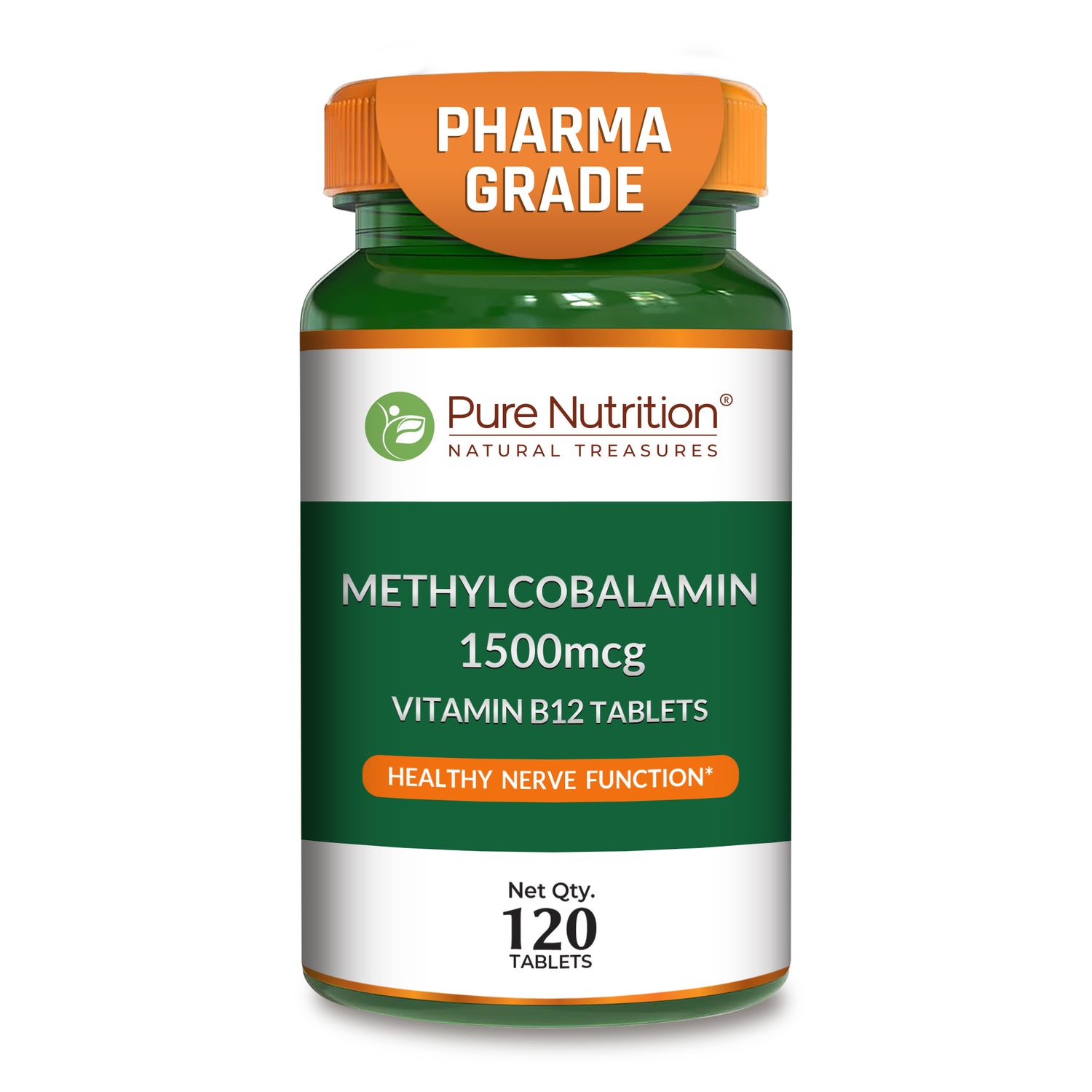 Essential Vitamin: Vitamin B12 1500mcg Tablets + Vitamin D3 Oral Strips
