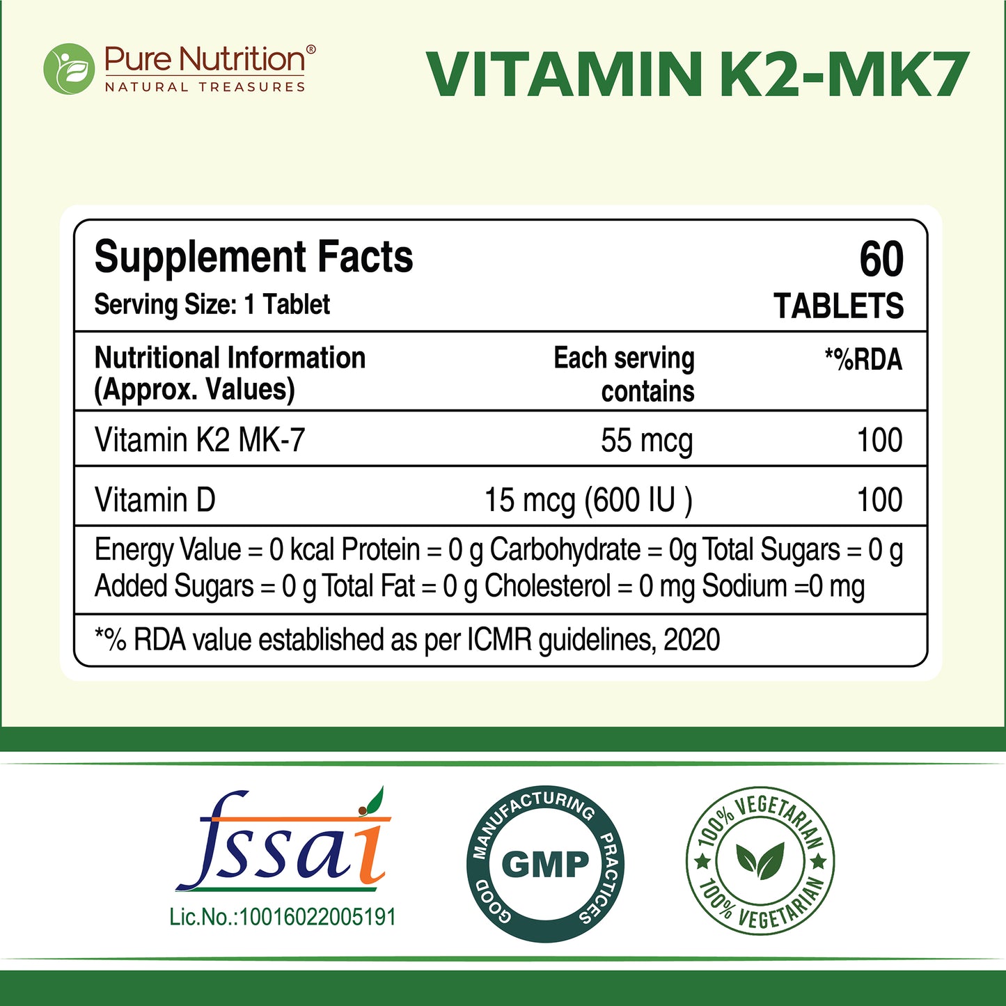 Vitamin K2 MK-7