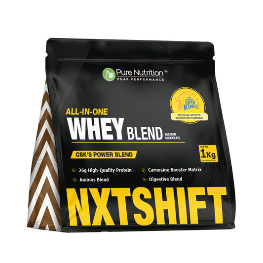 Pure Nutrition NXTShift All-in-One Whey Protein Blend – 26g Protein per Serving
