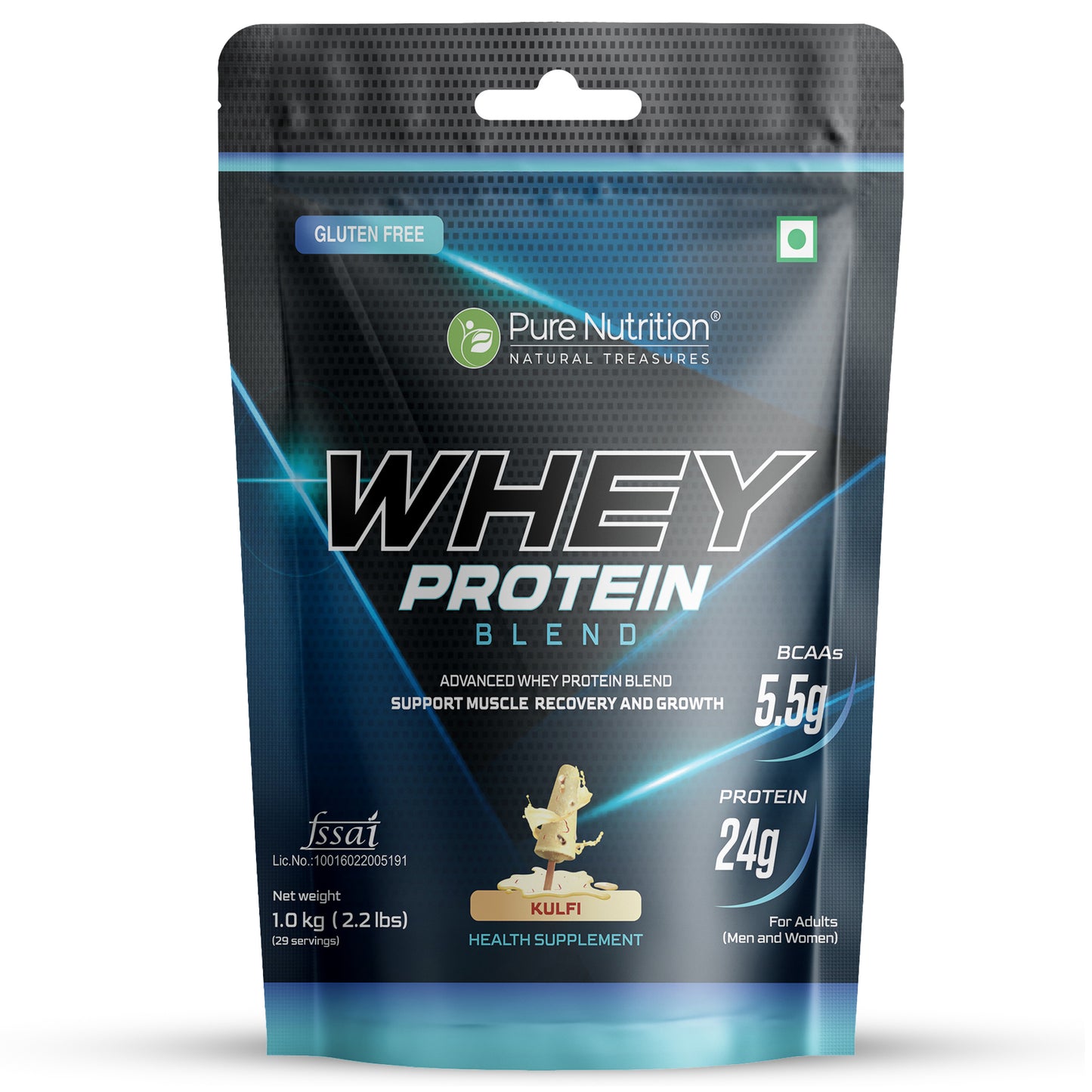 Whey Protein Blend For Muscle building, Lean muscle building (Kulfi )- 1Kg