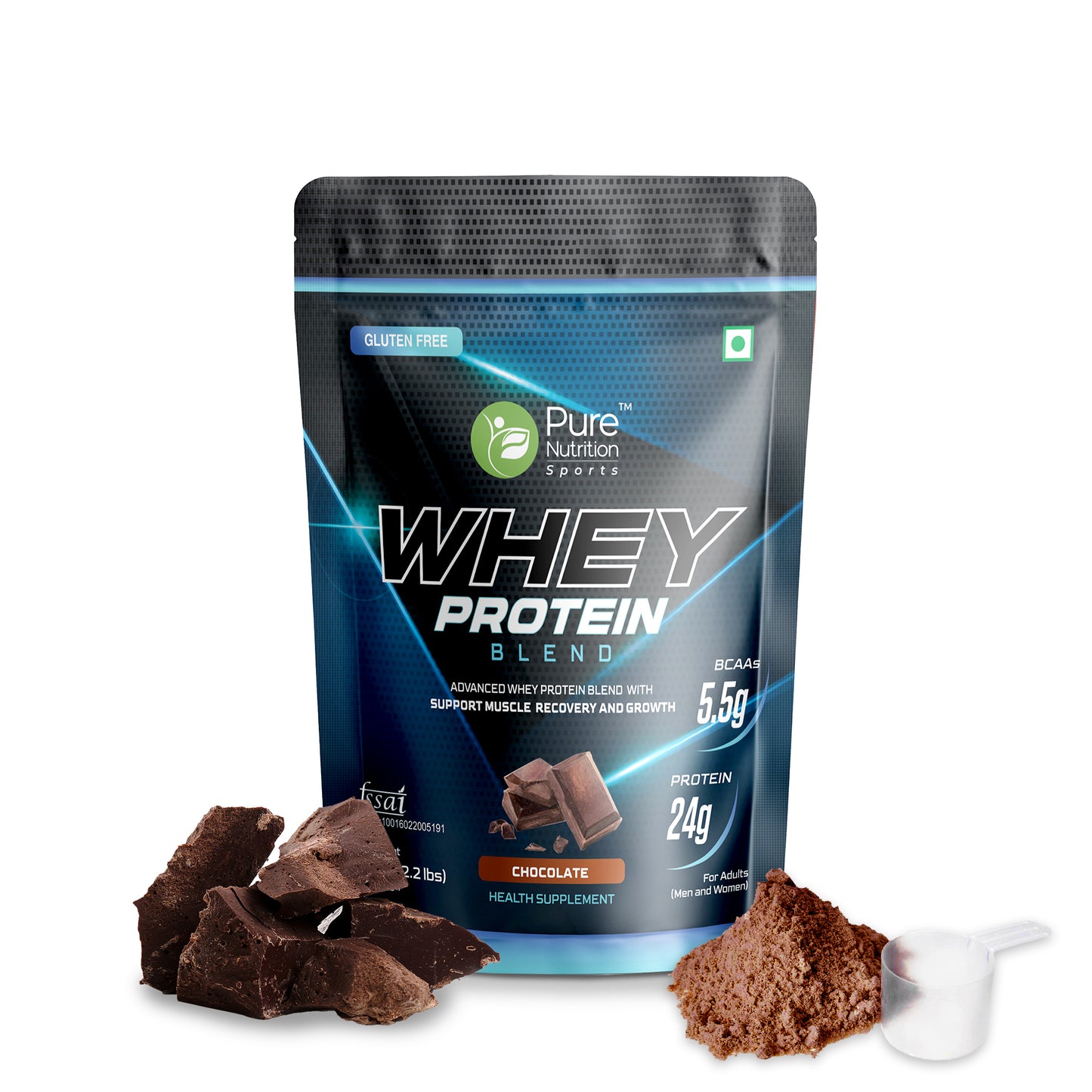 Whey Protein Blend For Muscle building, Lean muscle building -1Kg