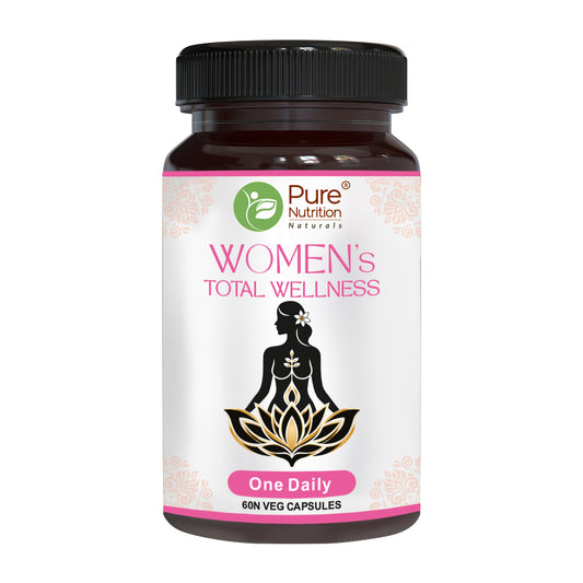 Pure Nutrition Women's  Total Wellness Supplement-60 Veg capsules