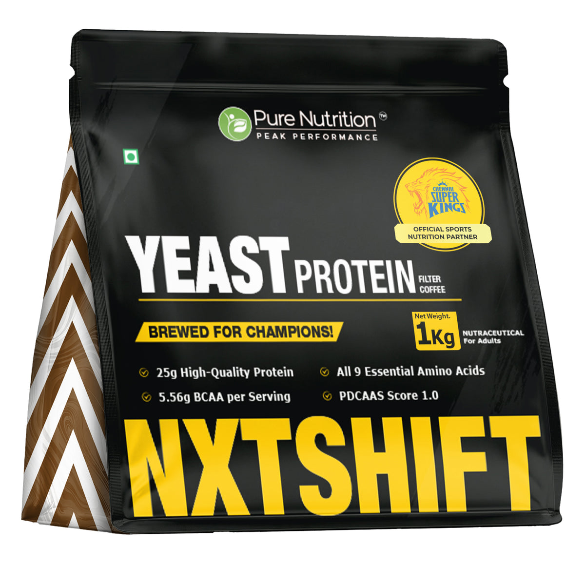 NXTShift All-in-One Whey Protein Blend  26g Protein | 1kg | Complete Formula | Filter Coffee