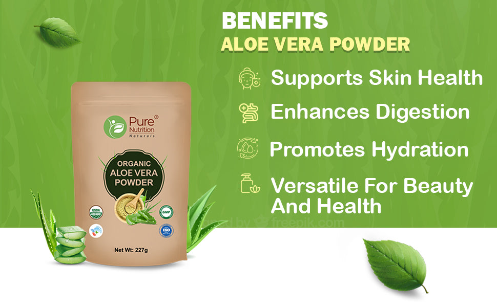 Pure Nutrition Organic Aloe Vera Powder