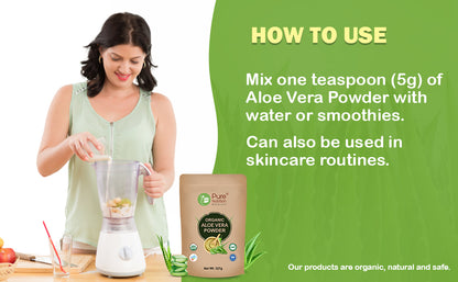 Pure Nutrition Organic Aloe Vera Powder