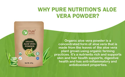 Pure Nutrition Organic Aloe Vera Powder