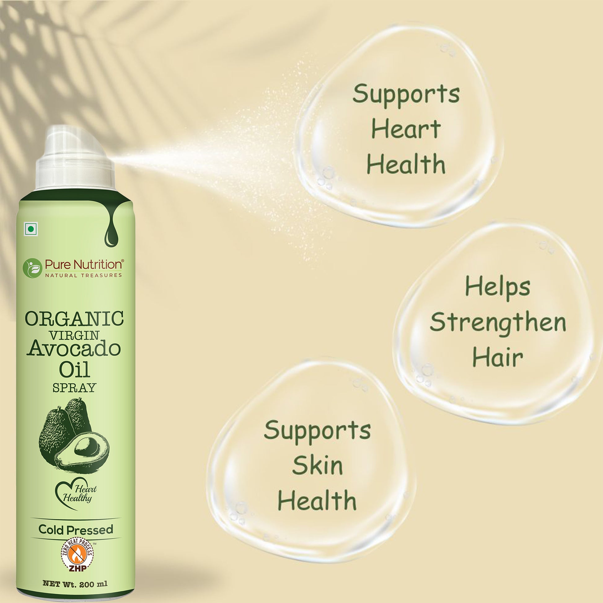 Pure Nutrition Organic Virgin Avocado Oil Spray