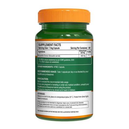 Boswellia Serrata Extract – 450mg