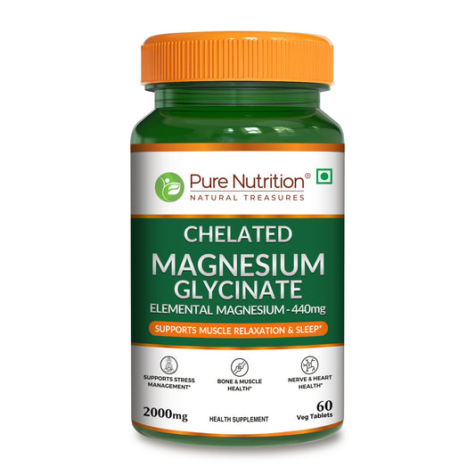 Chelated Magnesium Glycinate | Supports Relaxation, Muscle & Nerve Health