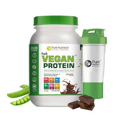 Plant Based Protein Powder – Vegan Chocolate Protein for Muscle Growth