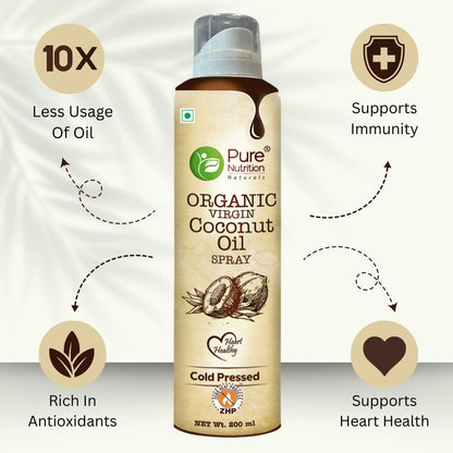 Pure Nutrition Organic Coconut Oil Spray