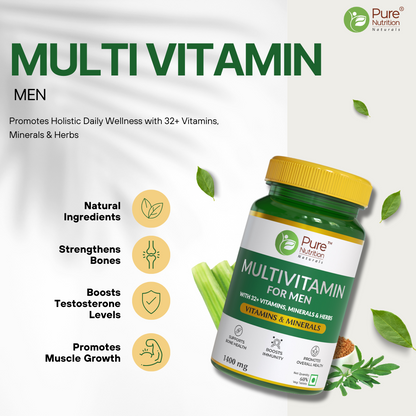 Complete Family Daily Wellness Combo: Multivitamins for Men & Women, Iron Folic Acid, Calcium Magnesium Zinc, Vitamin C, Kids Multivitamin Gummies - 60 Tablets/ 30x2 Gummies  for Optimal Health and Vitality