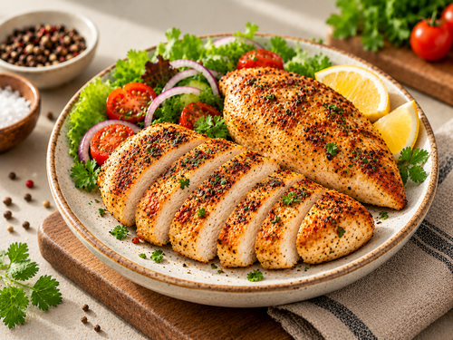 Chicken or tofu