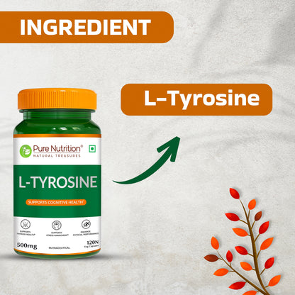 Pure Nutrition L-Tyrosine 500 mg Veg Capsules