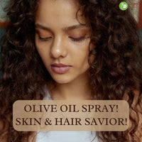 Olive Oil Cooking Spray 200ml | 100% Organic, Extra Virgin, Cold Pressed | Ideal for Cooking, Baking, Dressing, and Massage