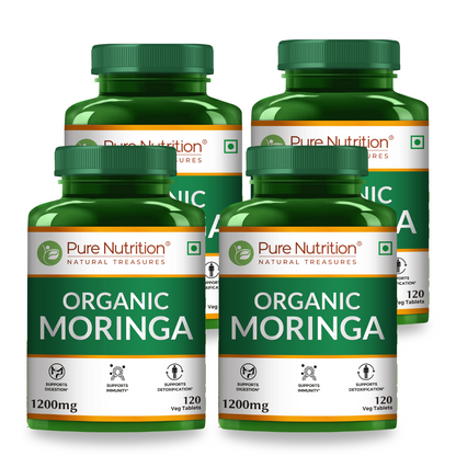 Organic Moringa Tablets 1200mg