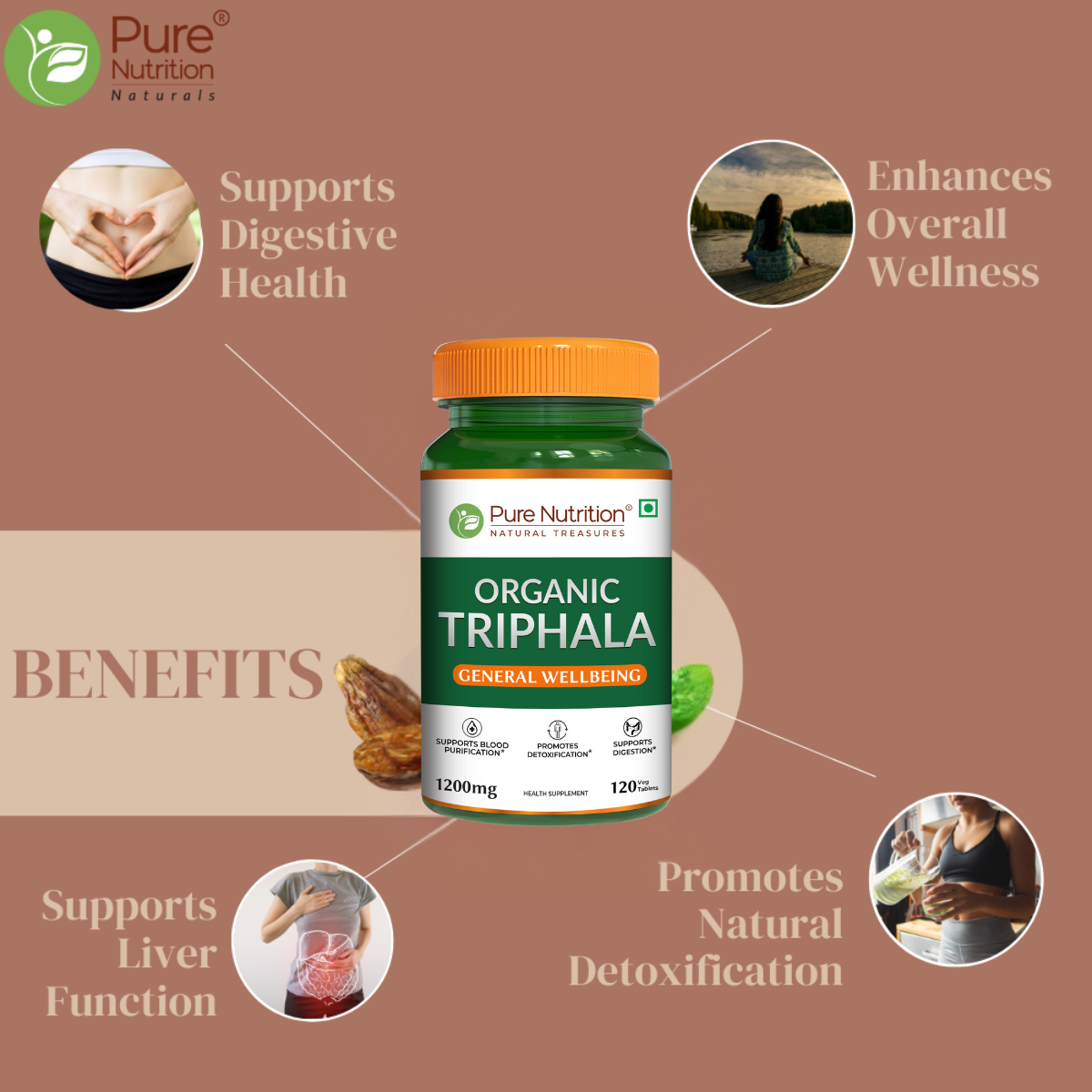 Pure Nutrition Organic Triphala