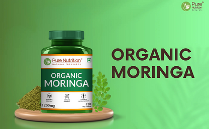 Organic Moringa Tablets 1200mg