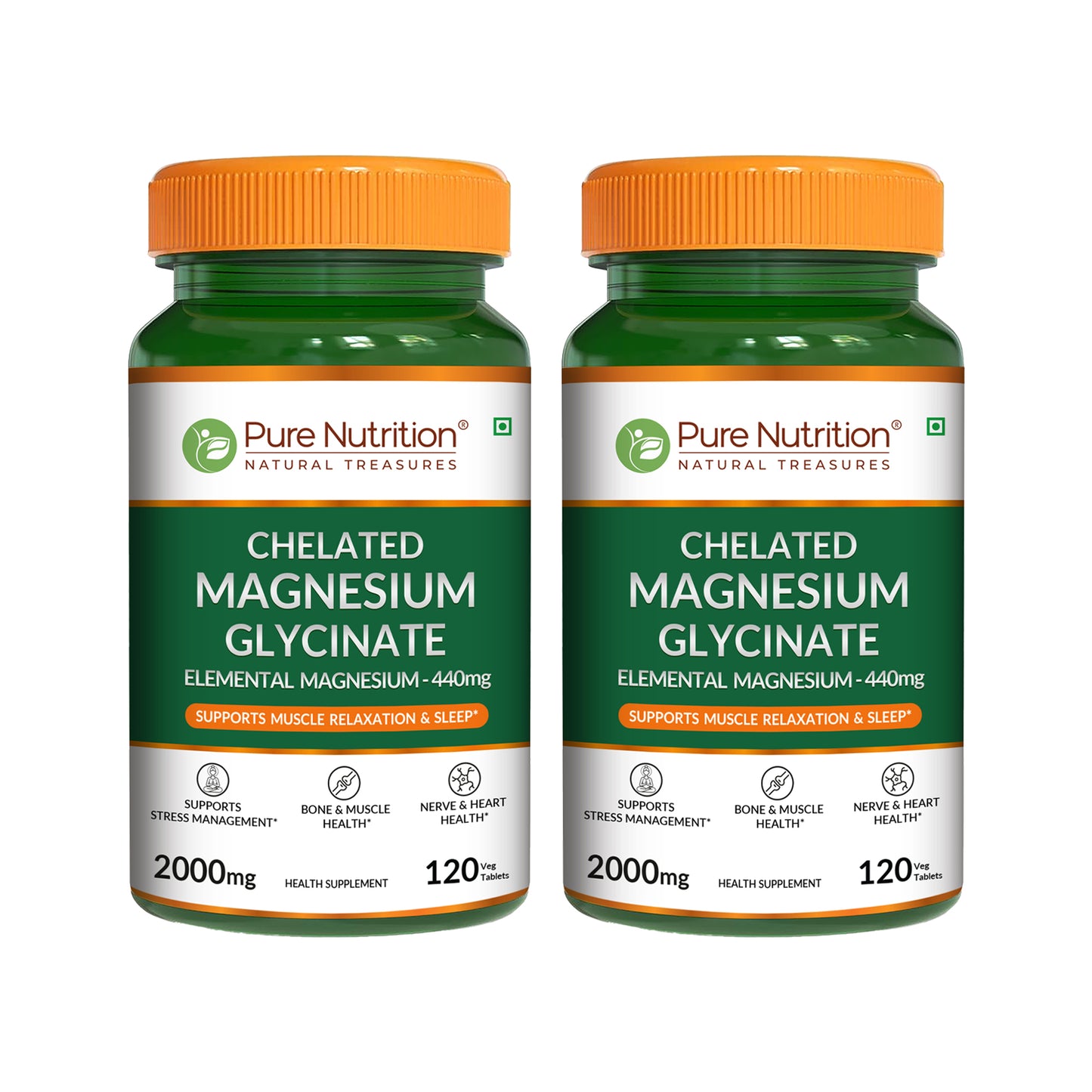Chelated Magnesium Glycinate | Supports Relaxation, Muscle & Nerve Health