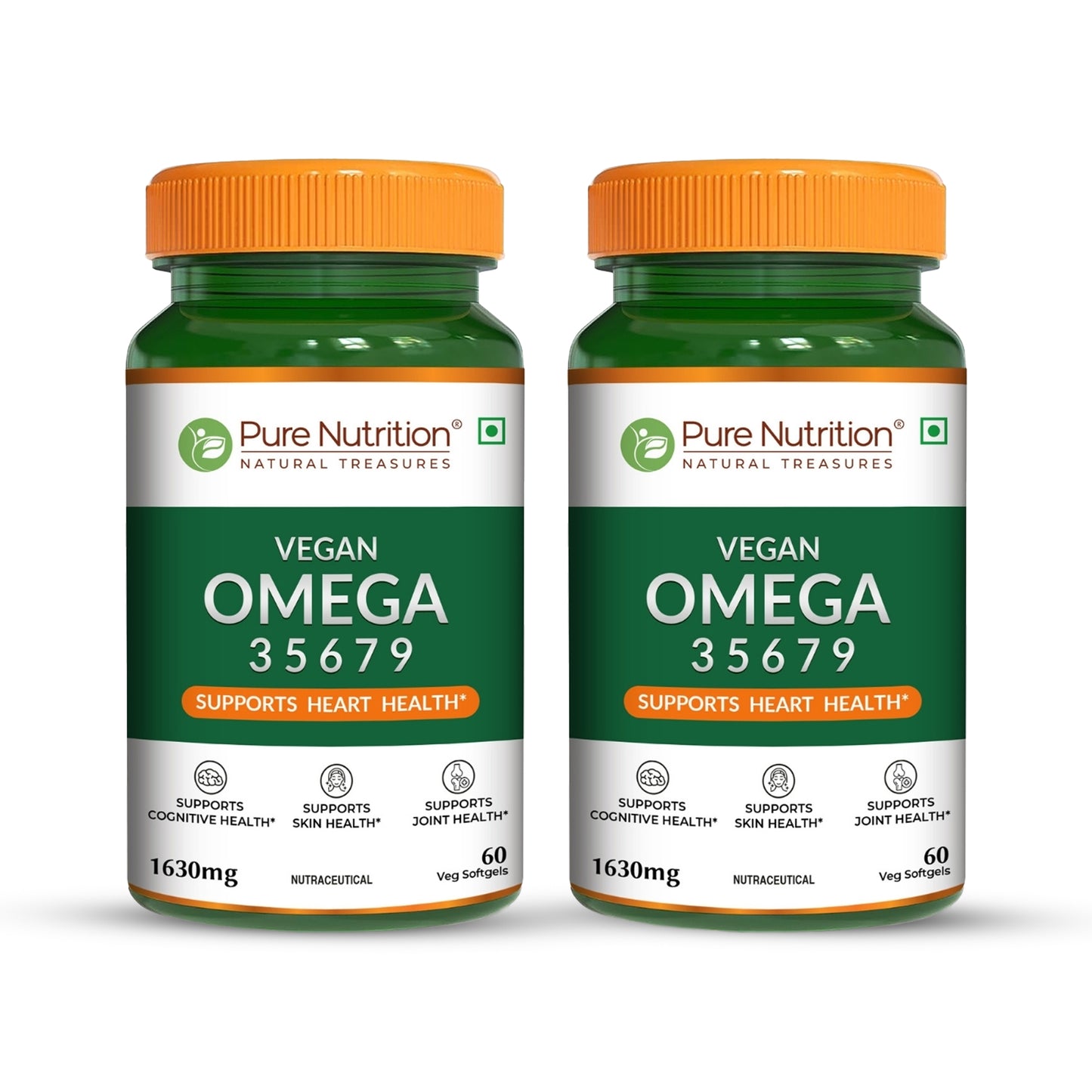 Vegan Omega Softgels – Essential 3-5-6-7-9 Fatty Acids