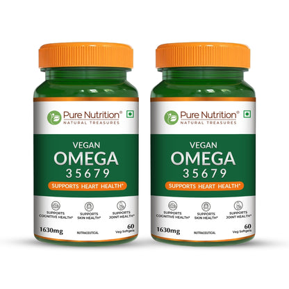 Vegan Omega Softgels – Essential 3-5-6-7-9 Fatty Acids