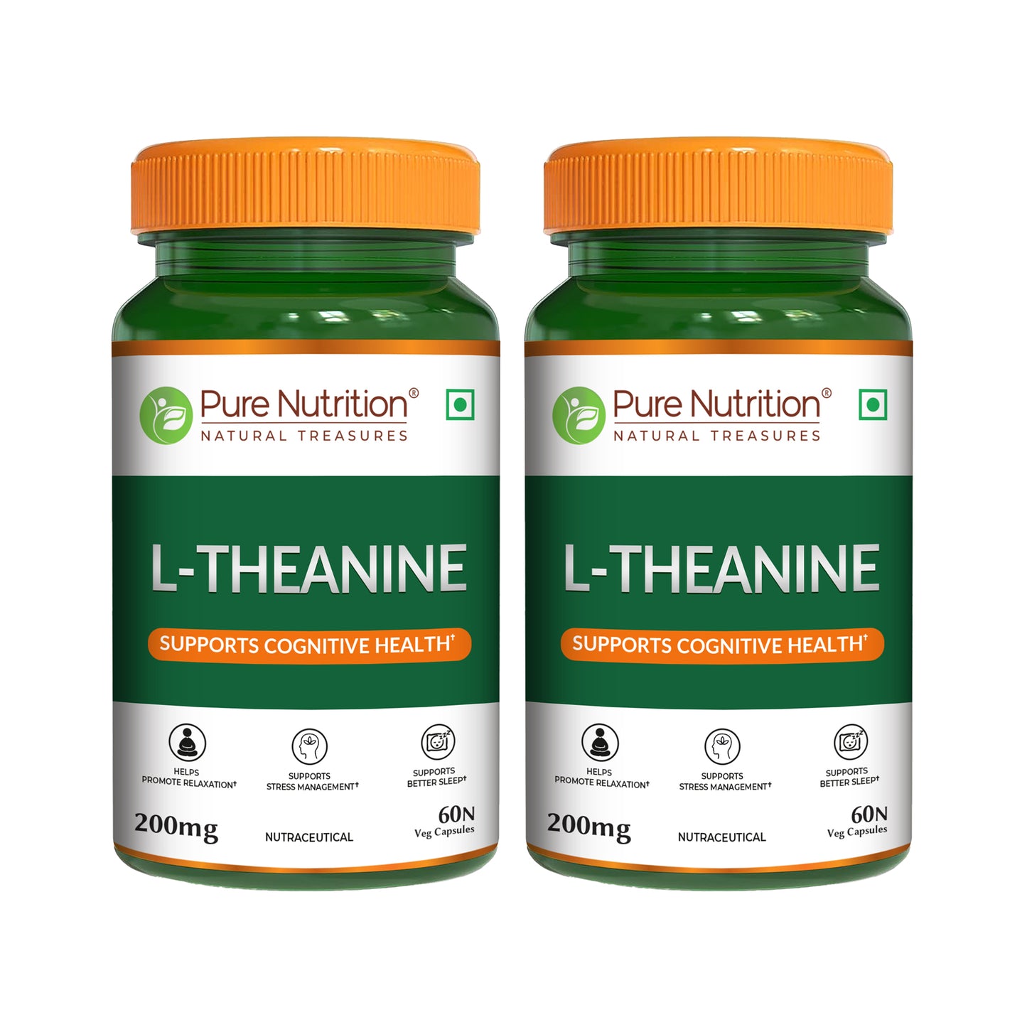 Pure Nutrition L-Theanine Capsules 200mg