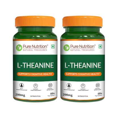 Pure Nutrition L-Theanine Capsules 200mg