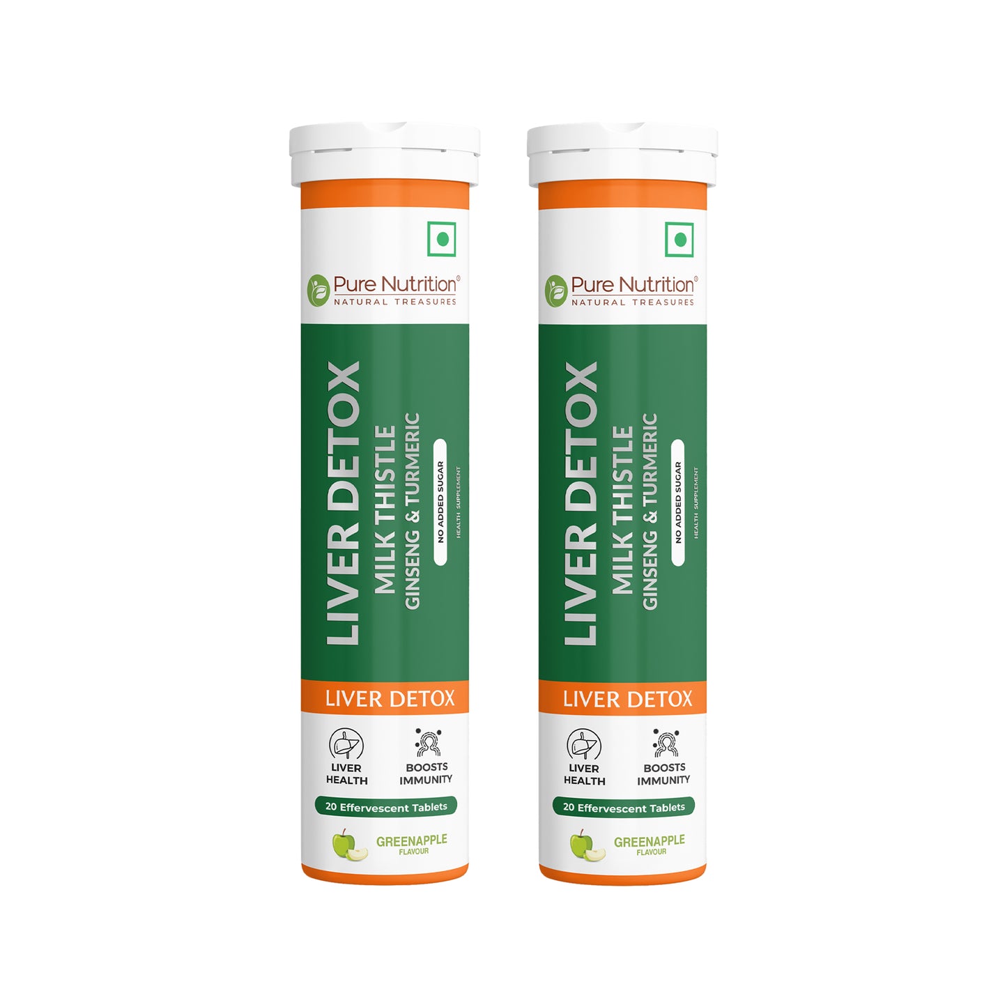 Liver Detox Effervescent Tablets | Supports Liver Health, Detoxification, and Overall Wellness