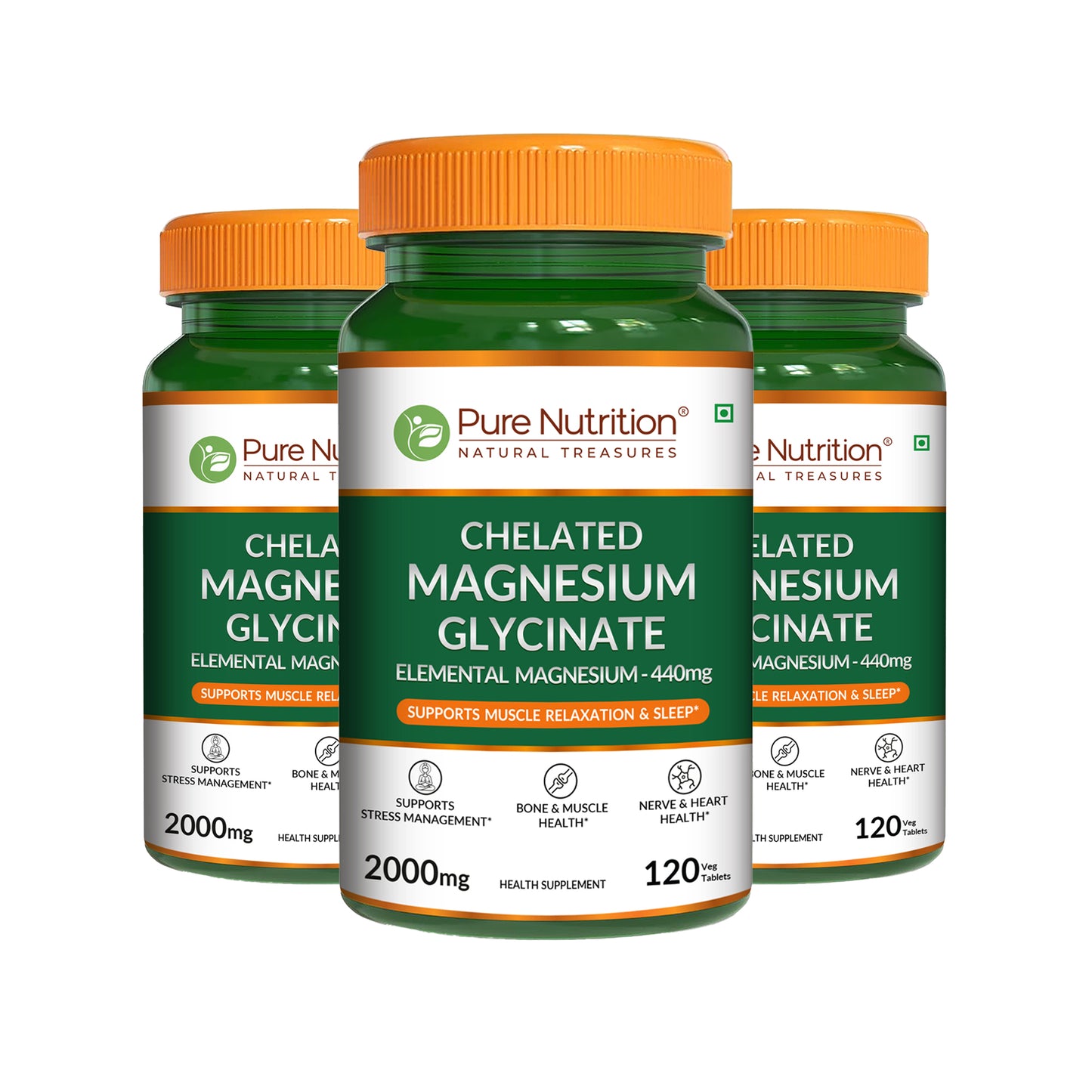 Chelated Magnesium Glycinate | Supports Relaxation, Muscle & Nerve Health